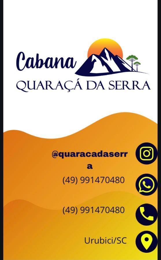 Cabana Quaraçá da Serra Urubici Esterno foto